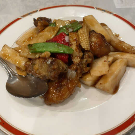 翡翠楼　長芋海蠣